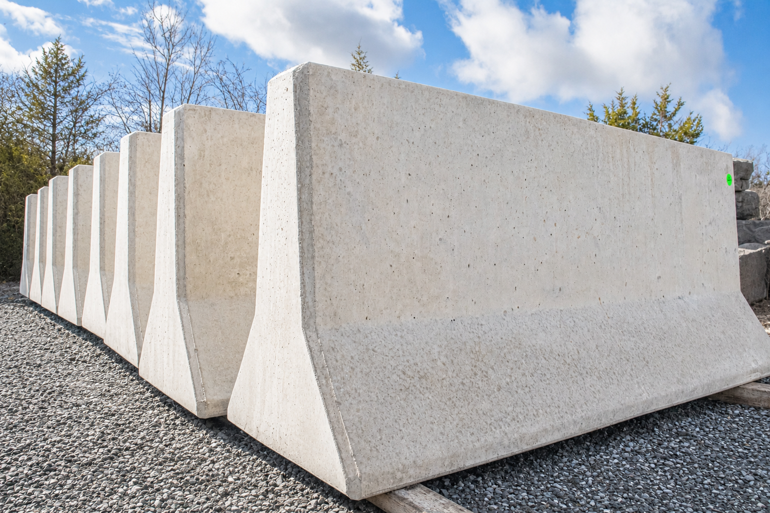 Precast Tall Wall traffic barrier