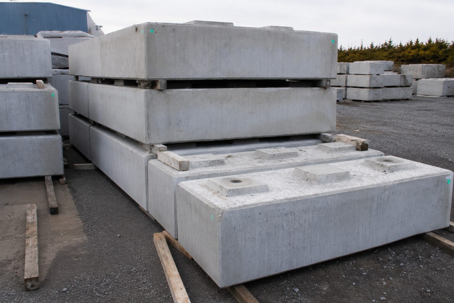 Precast Anchor Block with top connection detail