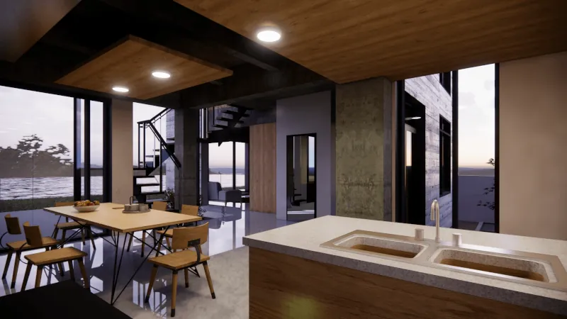 Historical Lodestar illustrative rendering: Open Concept with Open Views to Surroundings