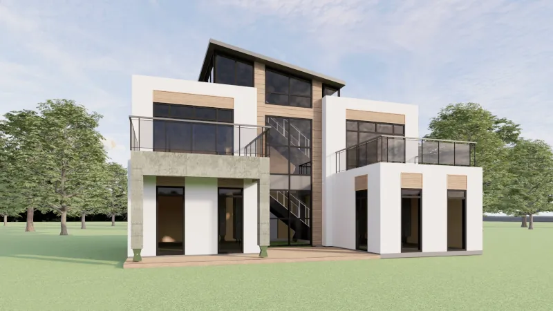 Historical Lodestar illustrative rendering: Hybrid Combining Traditional with Modern