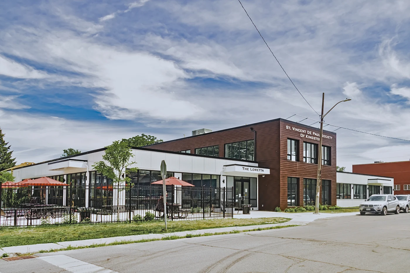 Finished St. Vincent de Paul Society of Kingston building